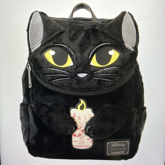 🐈‍⬛🎃🐈‍⬛. HOCUS POCUS BINX PLUSH MINI BACKPACK 🐈‍⬛🎃🐈‍⬛ NWT 🐈‍⬛🎃🐈‍⬛ - Picture 4 of 15